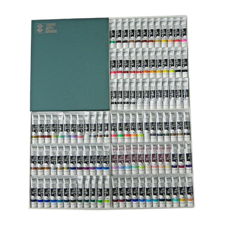 楽天市場 ターナー アクリルガッシュ 101色 108本 セット mlチューブ コミック画材通販 Tools楽天shop 楽天市場 ターナー アクリルガッシュ 101色 108本 セット mlチューブ コミック画材通販 Tools楽天shop