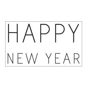 IXR{ ubNbZ[WX^v HAPPY NEW YEAR