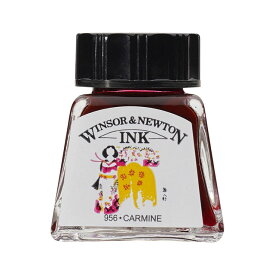 W&N ドローイングインク 14ml ボトル 127 カーマイン