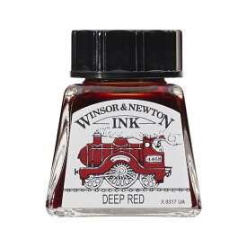 W&N ドローイングインク 14ml ボトル 227 ディープレッド