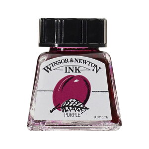 W&N ドローイングインク 14ml ボトル 542 パープル