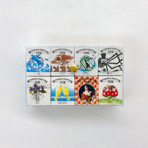 W&N ドローイングインク 8色 Hセット