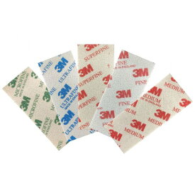 3M サンディング スポンジ5枚セット　　研磨 ヤスリ 曲面磨き 曲面処理 模型 プラモデル ガレージキット