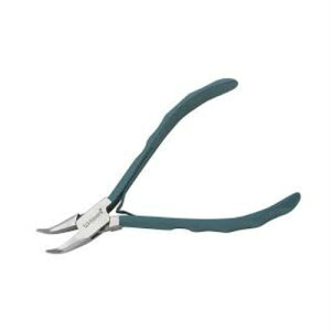 ベントチェーンノーズプライヤー ボックスジョイント 先曲がり ツル首 ペンチ ハンドメイド 手芸 ジュエリー ビーズ ワイヤーアート アクセサリー クラフト 工具 ET-PLR-1004 手芸 クラフト ハ