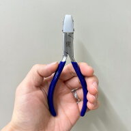 ナイロンジョー プライヤー ナイロンカバー付 ヤットコ チェーンノーズ アクセサリー ハンドメイド ワイ…