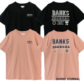 BANKS JOURNAL バンクス ジャーナル MODULE CLASSIC TEE SHIRT WTS0557 ブランド ロゴ メンズ Tシャツ カットソー 半袖 レディース ユニセックス 男女兼用