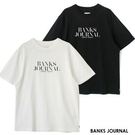 BANKS JOURNAL バンクス ジャーナル WTS0554 HEADING TRADER TEE SHIRT 半袖 メンズ Tシャツ カットソー レディース ユニセックス