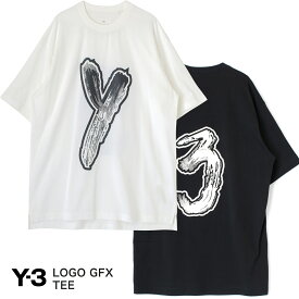 Y-3 LOGO GFX TEE ロゴ グラフィック 半袖 HY1271 HY1272 HY1273 ワイスリー メンズ men Tシャツ レディース ladies ユニセックス クルーネック カットソー