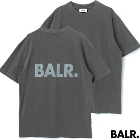 BALR. ボーラー メンズ レディース ユニセックス Tシャツ カットソー 半袖 ロゴ B1112.1036 FRANCK RELAXED WASHED T-SHIRT