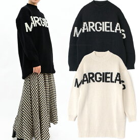 mm6 KIDS エムエムシックス Maison Margiela M60189 ニットワンピース ベビー キッズ レディース トップス ビックロゴ 大人もOK