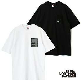 THE NORTH FACE メンズ レディース Tシャツ 半袖 カットソー クルーネック ハーフドームロゴ 白 ホワイト 黒 ブラック BLACK BOX CUT Tシャツ NF0A557K FN41