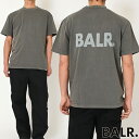 BALR. ボーラー メンズ レディース ユニセックス Tシャツ カットソー 半袖 ロゴ B1112.1036 FRANCK RELAXED WASHED T-SHIRT [point5] [zai]