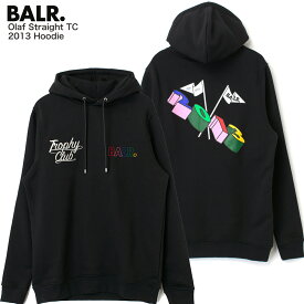 BALR. ボーラー Olaf Straight TC 2013 Hoodie B1261.1080 パーカー フーディー メンズ レディース ユニセックス ジェンダーレス ロゴ ブラック