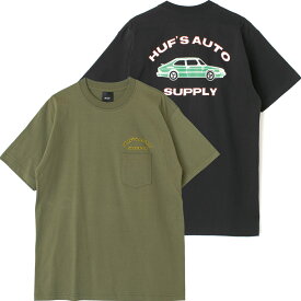 HUF ハフ CHOP SHOP S/S POCKET TEE 半袖 カットソー TS01938 Tシャツ メンズ レディース ユニセックス 男女兼用