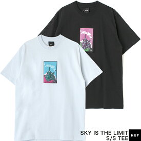 HUF ハフ SKY IS THE LIMIT S/S TEE 半袖 カットソー TS01948 Tシャツ メンズ レディース ユニセックス 男女兼用