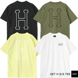 HUF ハフ SET H S/S TEE 半袖 ロゴ Tシャツ カットソー TS01955 メンズ レディース ユニセックス 男女兼用