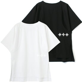 TATRAS タトラス VATO ヴァトー LTLA23S8030-M 半袖 ロゴ Tシャツ 半袖 ブラック ホワイト レディース