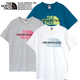 THE NORTH FACE M S/S GRAPHIC TEE NF0A5IH1 メンズ レディース Tシャツ 半袖 カットソー クルーネック ハーフドームロゴ グラフィック