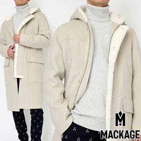 MACKAGE マッカージュ ダブルフェイス ウール コート ABRAHAM メンズ 海外正規品 綺麗めコート [m] [ss] [ow]