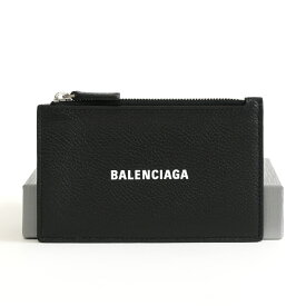 BALENCIAGA バレンシアガ コイン カードケース フラグメントケース カードホルダー 640535 メンズ レディース ユニセックス ジェンダーレス ブラックホワイト 定番 人気 海外正規品