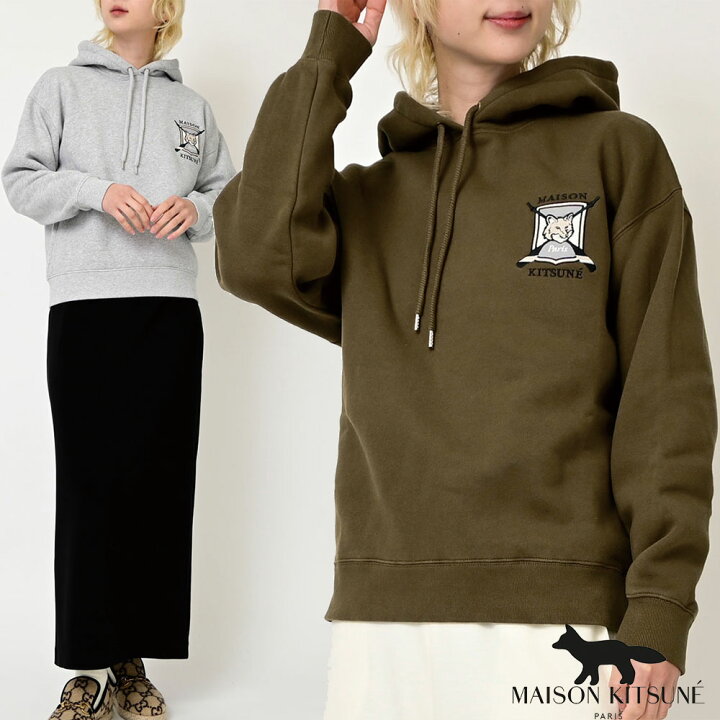 楽天市場】MAISON KITSUNE フーディ カレッジ・フォックス  
