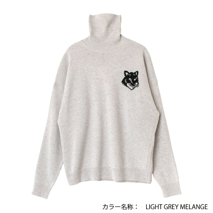 楽天市場】MAISON KITSUNE キツネ ロゴ ニット セーター LM00820KT1063 