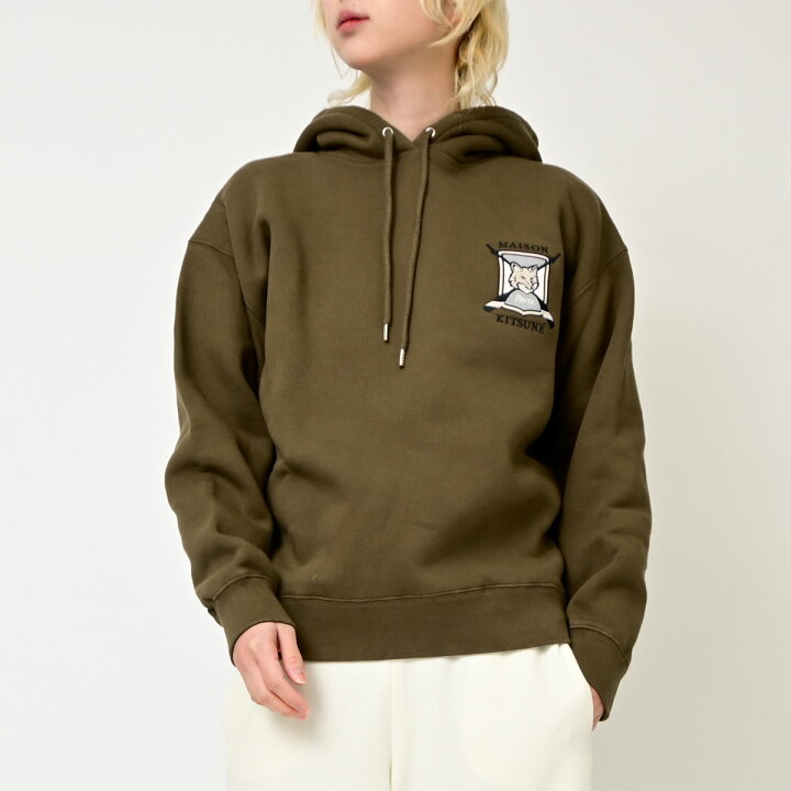 楽天市場】MAISON KITSUNE フーディ カレッジ・フォックス  