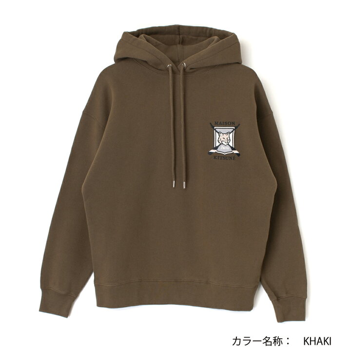楽天市場】MAISON KITSUNE フーディ カレッジ・フォックス  