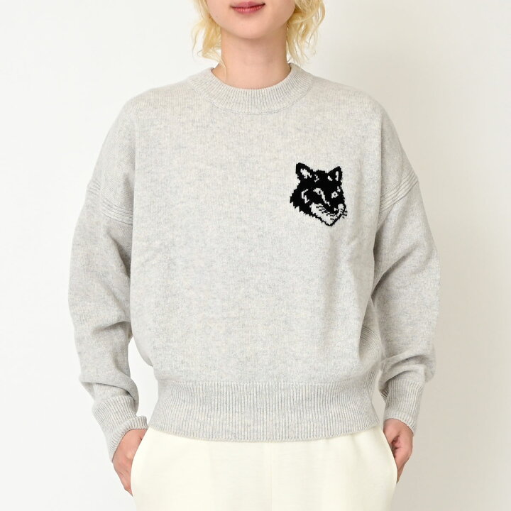 楽天市場】【P10倍 10日23:59まで】MAISON KITSUNE ニット セーター  