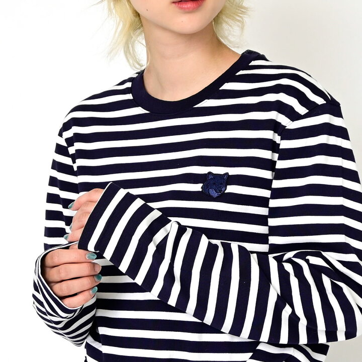 楽天市場】【2024年 秋冬新作】 MAISON KITSUNE メゾンキツネ 長袖 