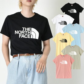 THE NORTH FACE W S/S EASY TEE NF0A4T1Q レディース Tシャツ 半袖 カットソー クルーネック ハーフドームロゴ