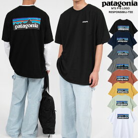 patagonia パタゴニア 38504 P-6ロゴ・レスポンシビリティー tシャツ レディース メンズ ユニセックス 半袖 クルーネック