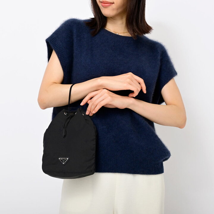 楽天市場】【そのまま渡せる プレゼント】 PRADA プラダ 正規品 巾着 