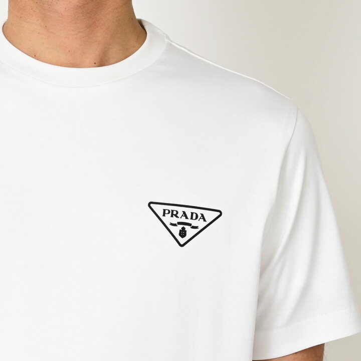 楽天市場】PRADA プラダ 正規品 Tシャツ 半袖 ブランド メンズ 