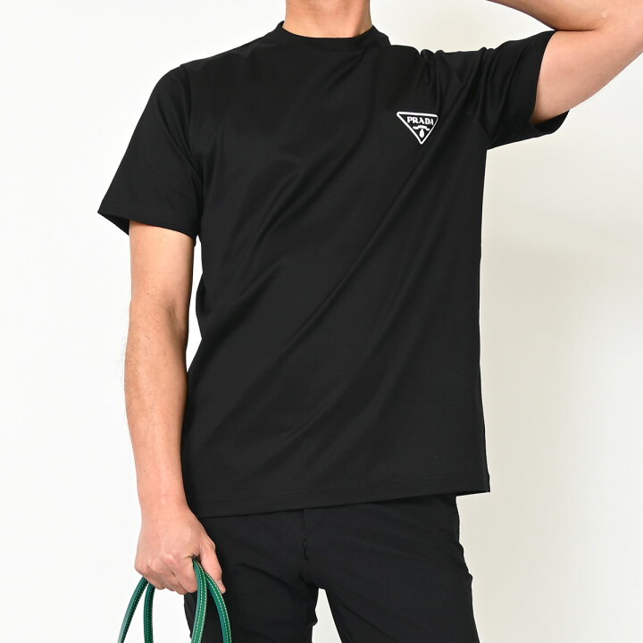 楽天市場】PRADA プラダ 正規品 Tシャツ 半袖 ブランド メンズ 
