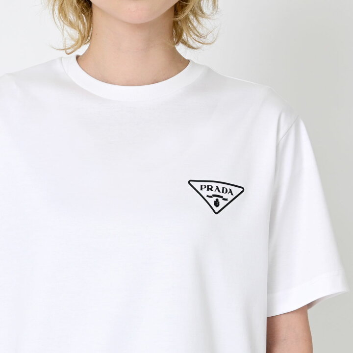 楽天市場】PRADA プラダ 正規品 Tシャツ 半袖 ブランド メンズ 