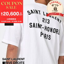 楽天市場】サンローラン SAINT LAURENT Tシャツ（素材（生地・毛糸）綿 