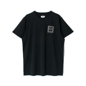 BANKS JOURNAL バンクス ジャーナル SMTS0061 ブランド ロゴ Tシャツ 黒Tシャツ カットソー ホワイト 半袖 メンズ レディース ユニセックス 男女兼用 クルーネック 丸首 オシャレ 大人 かっこいい カッコイイ