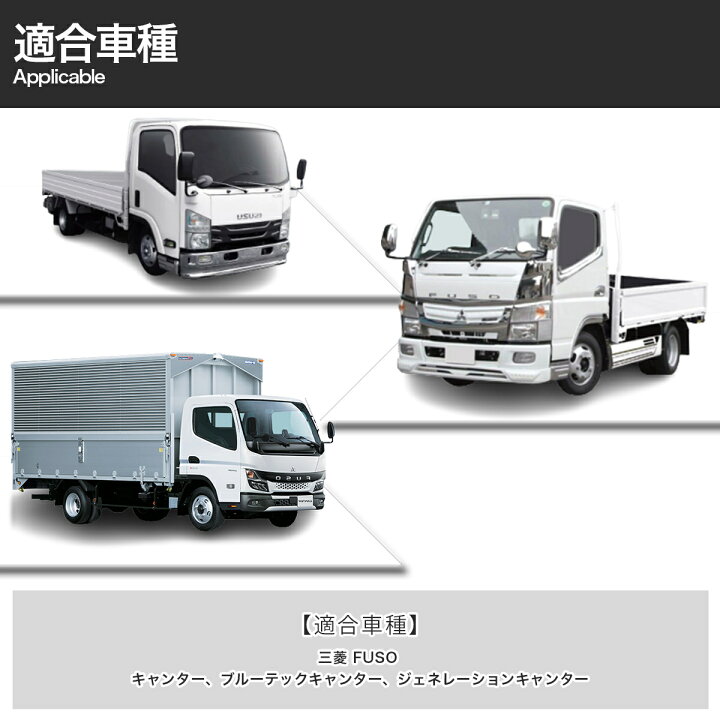 楽天市場】サイドミラー キャンター バックミラー 三菱 ふそう 