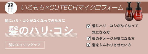 【送料無料】【選べるカラー】iro-mochiいろもちカラーリペア&キューテックマイクロフォームセット【カラー復元&ハリコシボリュームアップ】