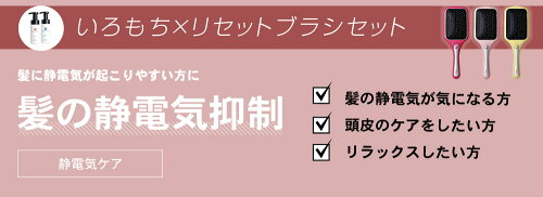 【選べるカラー】iro-mochiいろもちカラーリペア&コイズミビジョーナリセットブラシセット【カラー復元&静電気抑制】