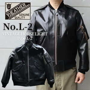 Y'2 LEATHER Cc[U[ VINTAGE HORSE LIGHT Type L-2 Be[W z[XCg ^Cv L-2 U[WPbg leather jacket nv oNω