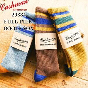 CUSHMAN �N�b�V���}�� 29384 FULL PILE BOOTS SOX �t���p�C���u�[�c�\�b�N�X