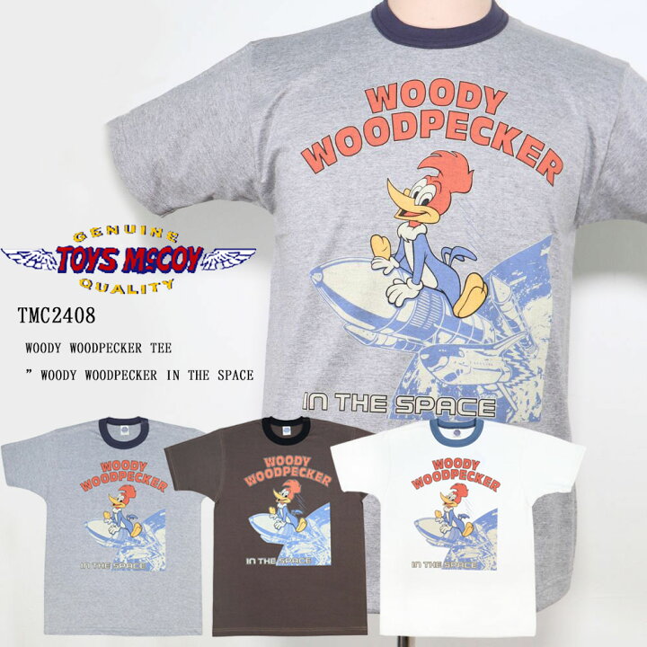 楽天市場】TOYS McCOY トイズマッコイ TMC2408 WOODY WOODPECKER TEE 