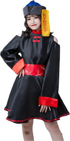 【正規品】大人気 キョンシーコスチューム ハロウィン コスプレ 仮装 キョンシー ゾンビ チャイナ チャイナ服 ハロウィンコスプレ 大人 女性 可愛い レディース かわいい コスチューム ハロウィン仮装 仮装 コスプレ コスチューム ワンピース ゾンビ