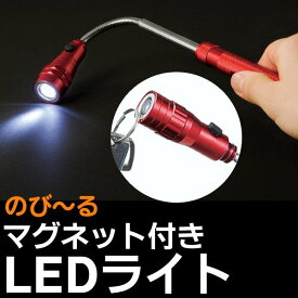 【先端末端マグネット付き】LED ライト 伸縮式 マグネット付き 2点セット 伸縮式 LEDフレキシブルライト 伸びるペンライト 隙間に落ちた貴金属が取れる 探し物 鍵 アクセサリー 便利 スマートライト ラクラク 懐中電灯 作業灯 棒 磁石 ペン型 アウトドア