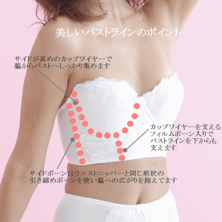 収納袋有】セモア ブライダルインナー H85 特注 ブラ ニッパー