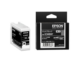 【純正】EPSON エプソン インクカートリッジ ICMB97 マットブラック