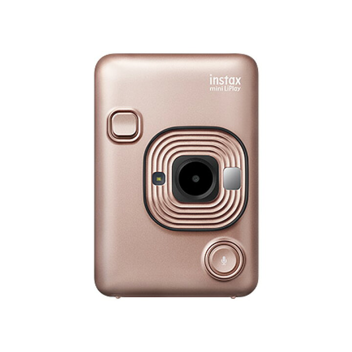 楽天市場】【チェキ】FUJIFILM フジフィルム instax mini LiPlay BLUSH 
