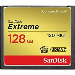 SanDisk TfBXN CompactFlash RpNgtbV SDCFXS-128G-J61 [GNXg[ 128GB UDMA7Ή]